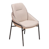 Montauk Ava Grey Fabric Dining Chair – Set of 2 - Pendle Village Furniture